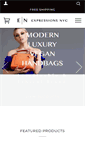 Mobile Screenshot of expressionsnyc.com