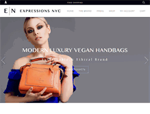 Tablet Screenshot of expressionsnyc.com